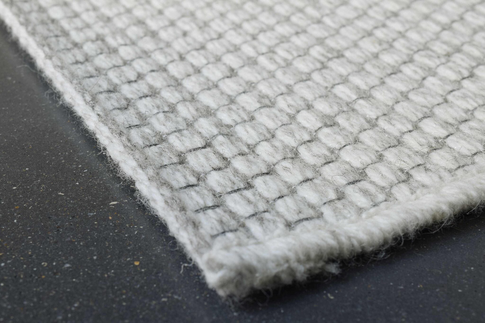 High Line Basketweave Cream Rug