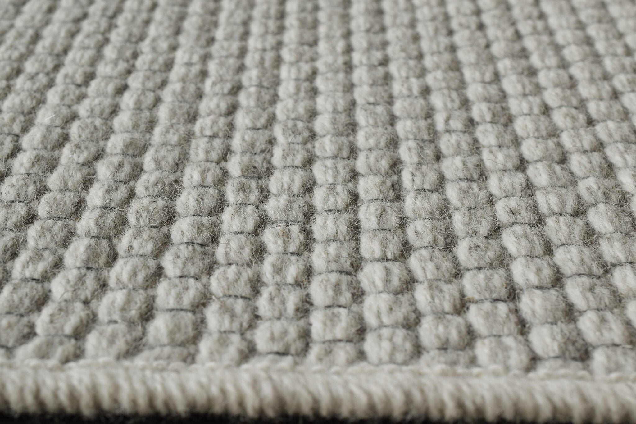 High Line Basketweave Cream Rug