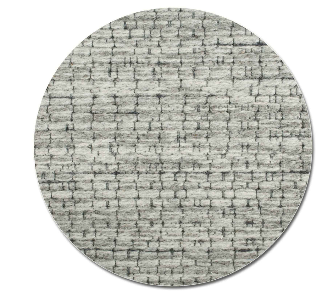 High Line Melange Plain Grey Rug