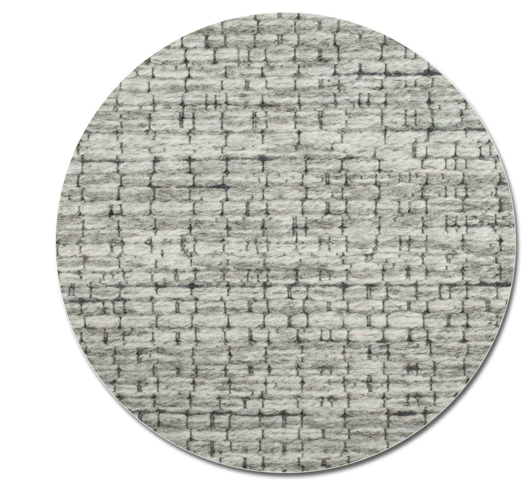 High Line Melange Plain Grey Rug