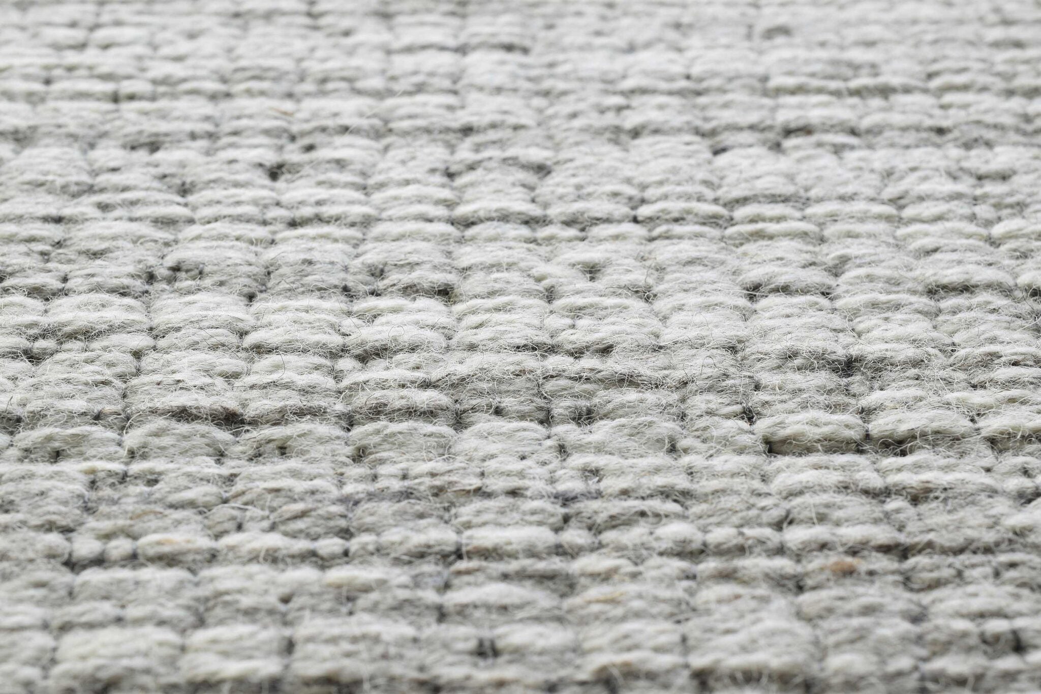High Line Melange Plain Grey Rug