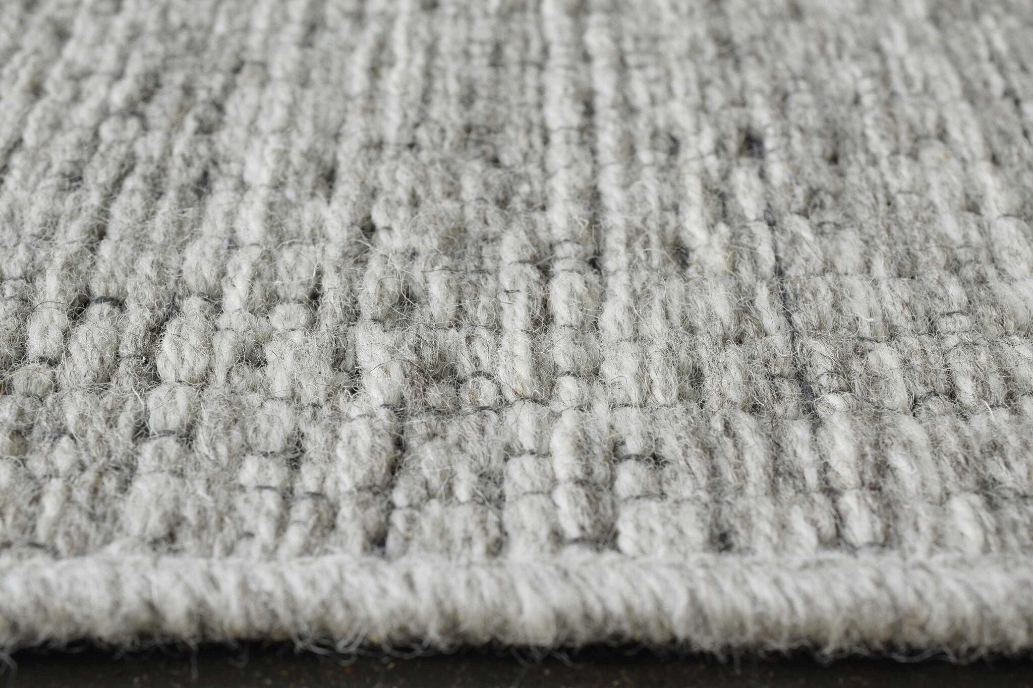 High Line Melange Plain Grey Rug
