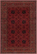 Kashqai Bokhara Tekke Red Rug