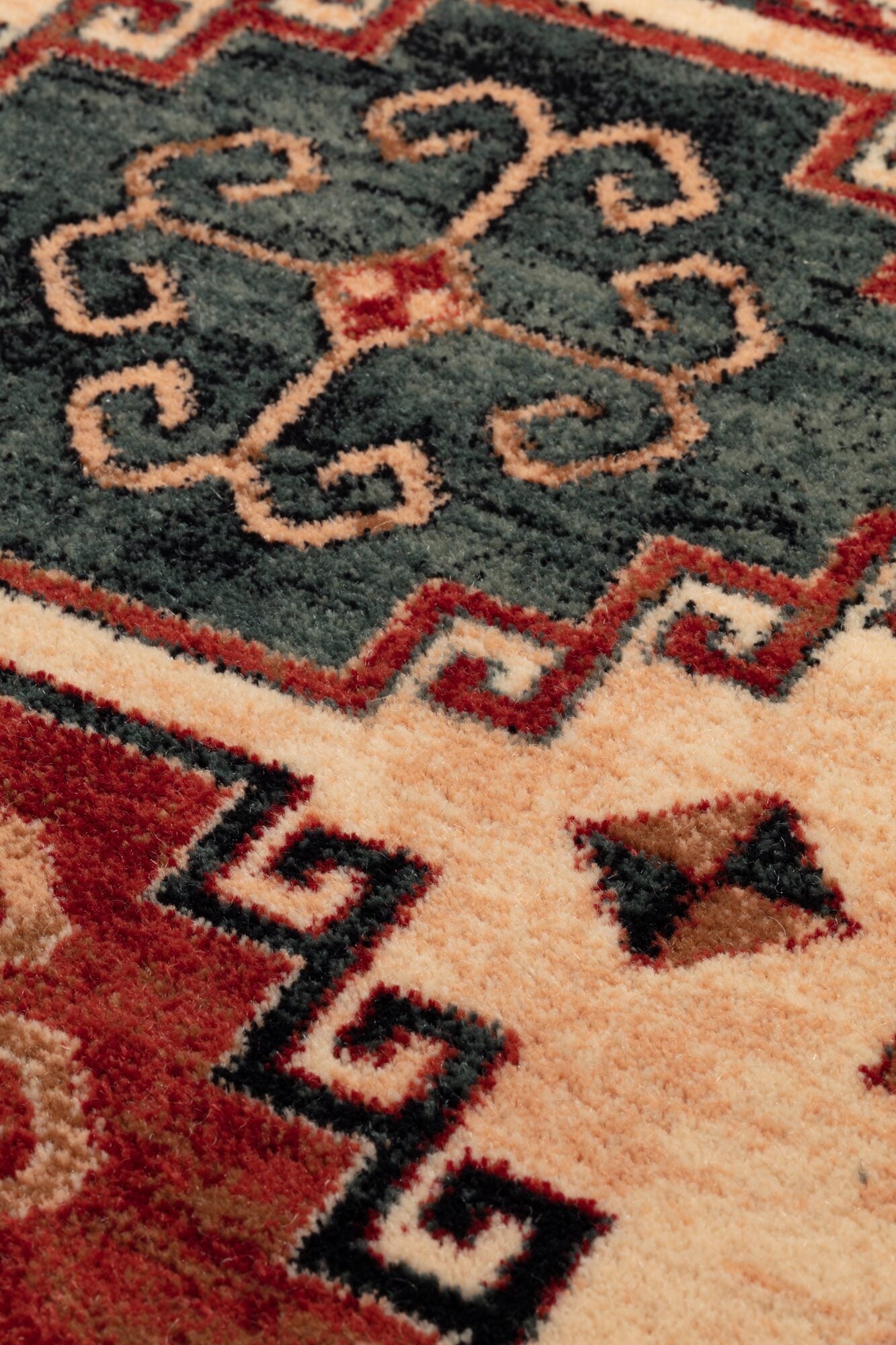 Kashqai Kazak Tribal Cream Rug