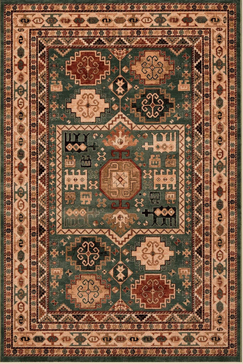 Kashqai Kazak Tribal Cream Rug