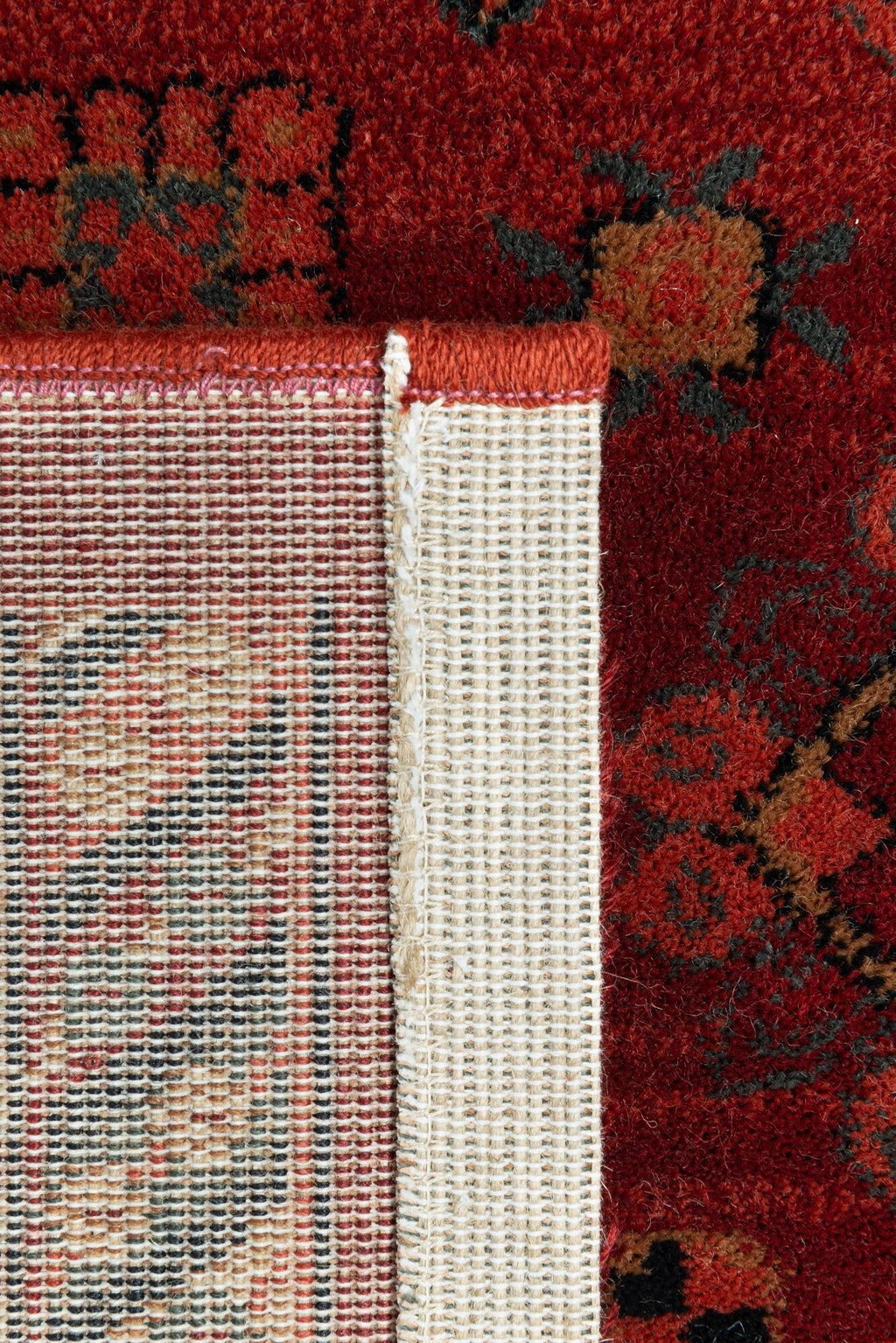 Kashqai Shiraz Medallion Red Rug