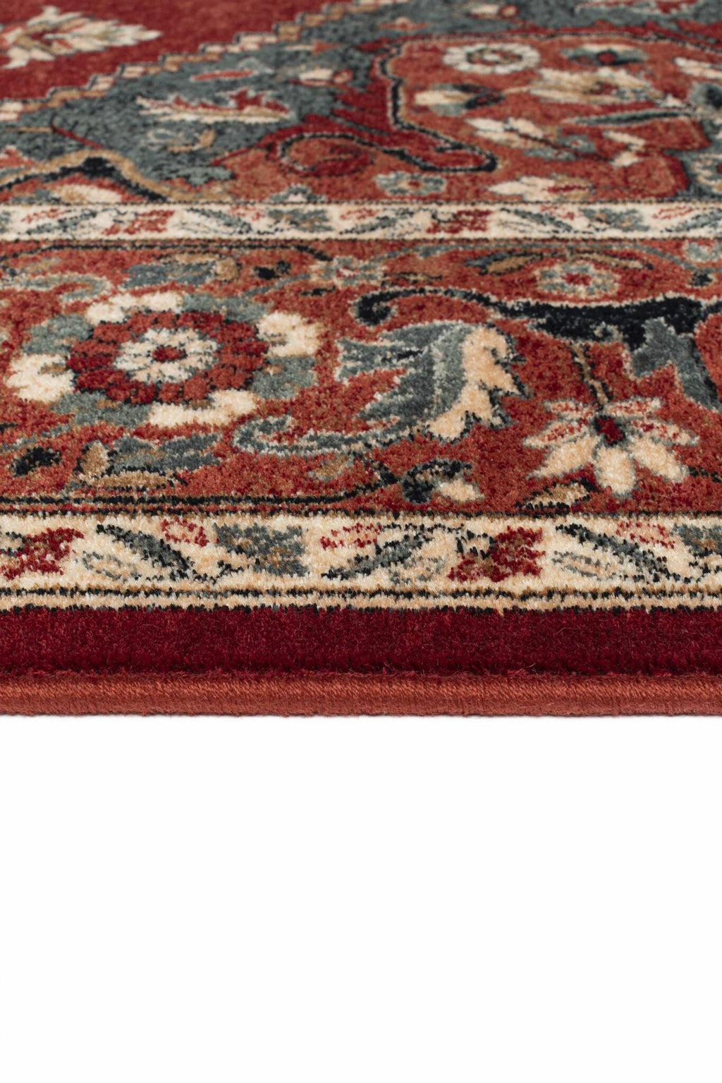 Kashqai Heriz Medallion Red Rug