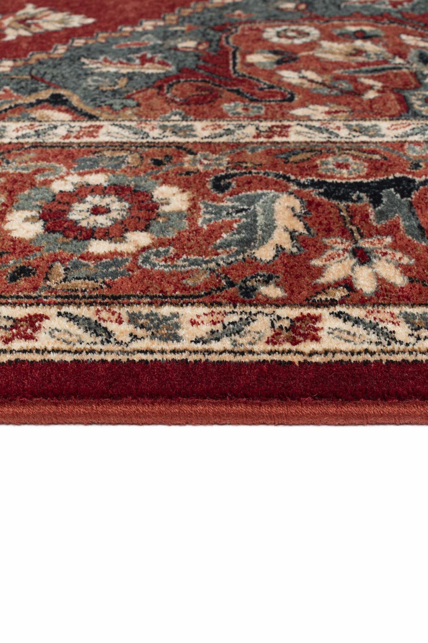 Kashqai Heriz Medallion Red Rug