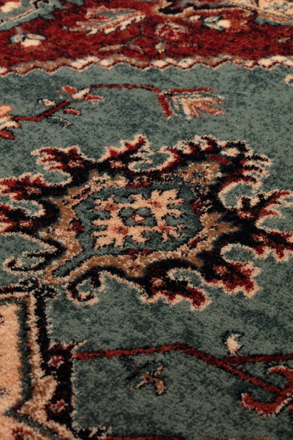 Kashqai Heriz Medallion Blue Rug