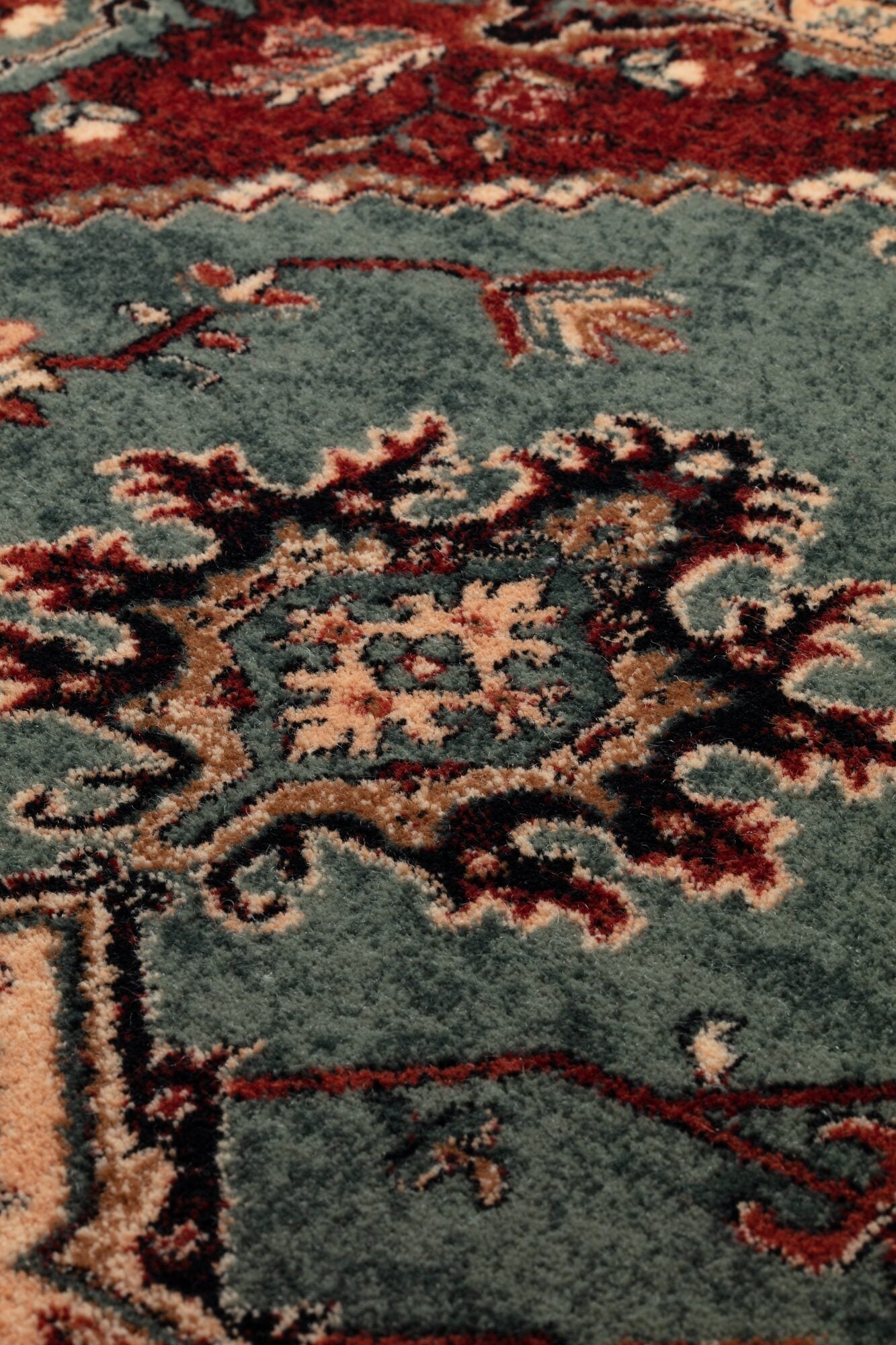 Kashqai Heriz Medallion Blue Rug