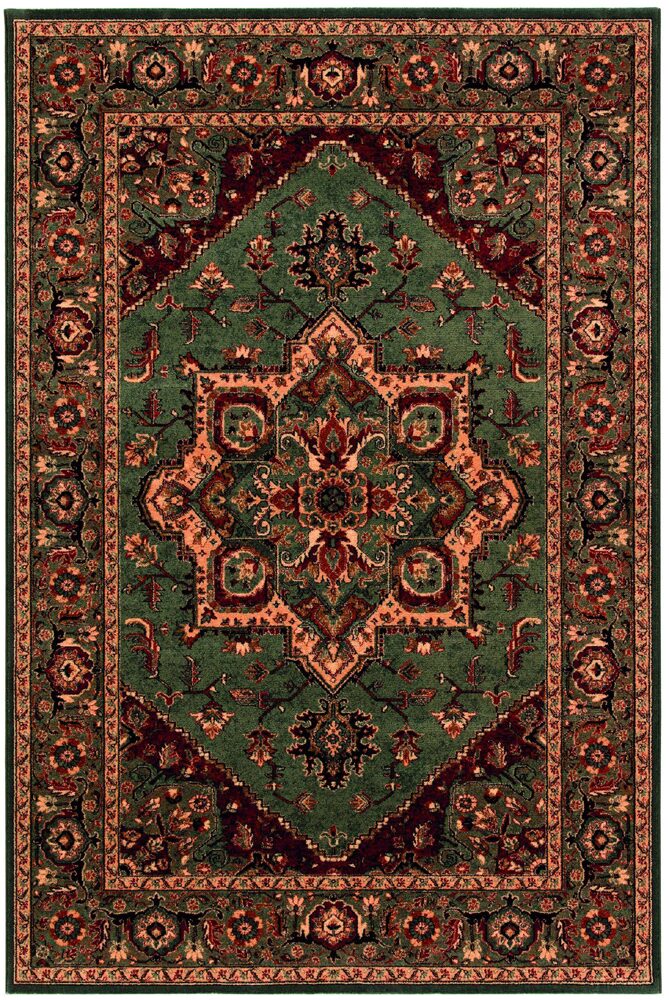 Kashqai Heriz Medallion Blue Rug