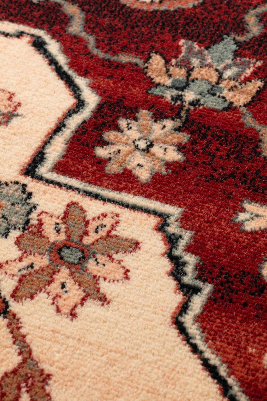 Kashqai Serapi Medallion Green Rug