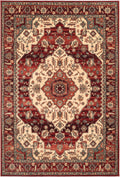 Kashqai Serapi Medallion Green Rug