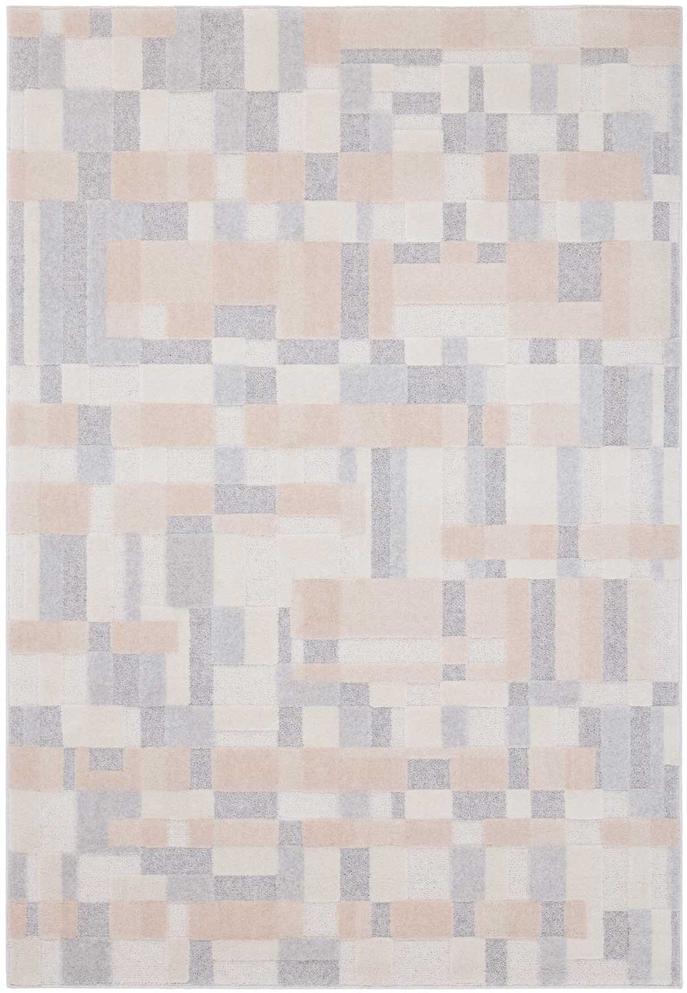 Malmo Pixel Mosaic Blue Rug
