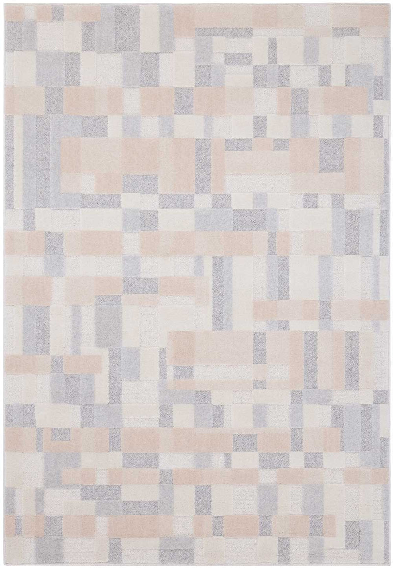 Malmo Pixel Mosaic Blue Rug