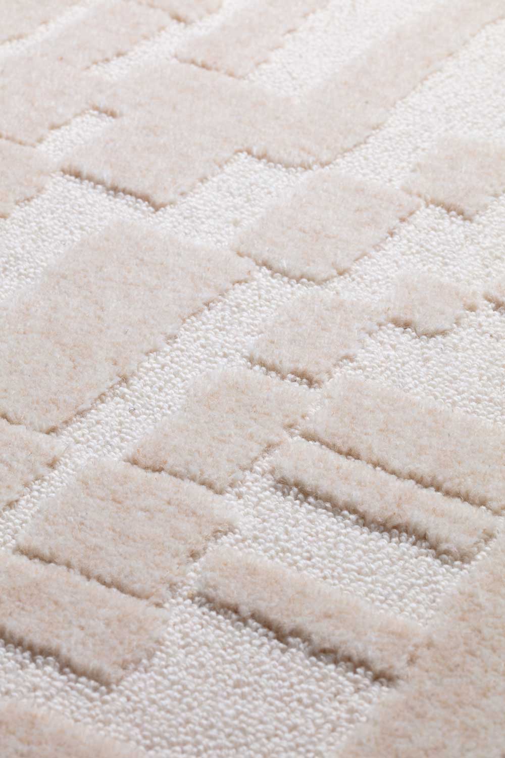 Malmo Blush Abstract Blue Rug