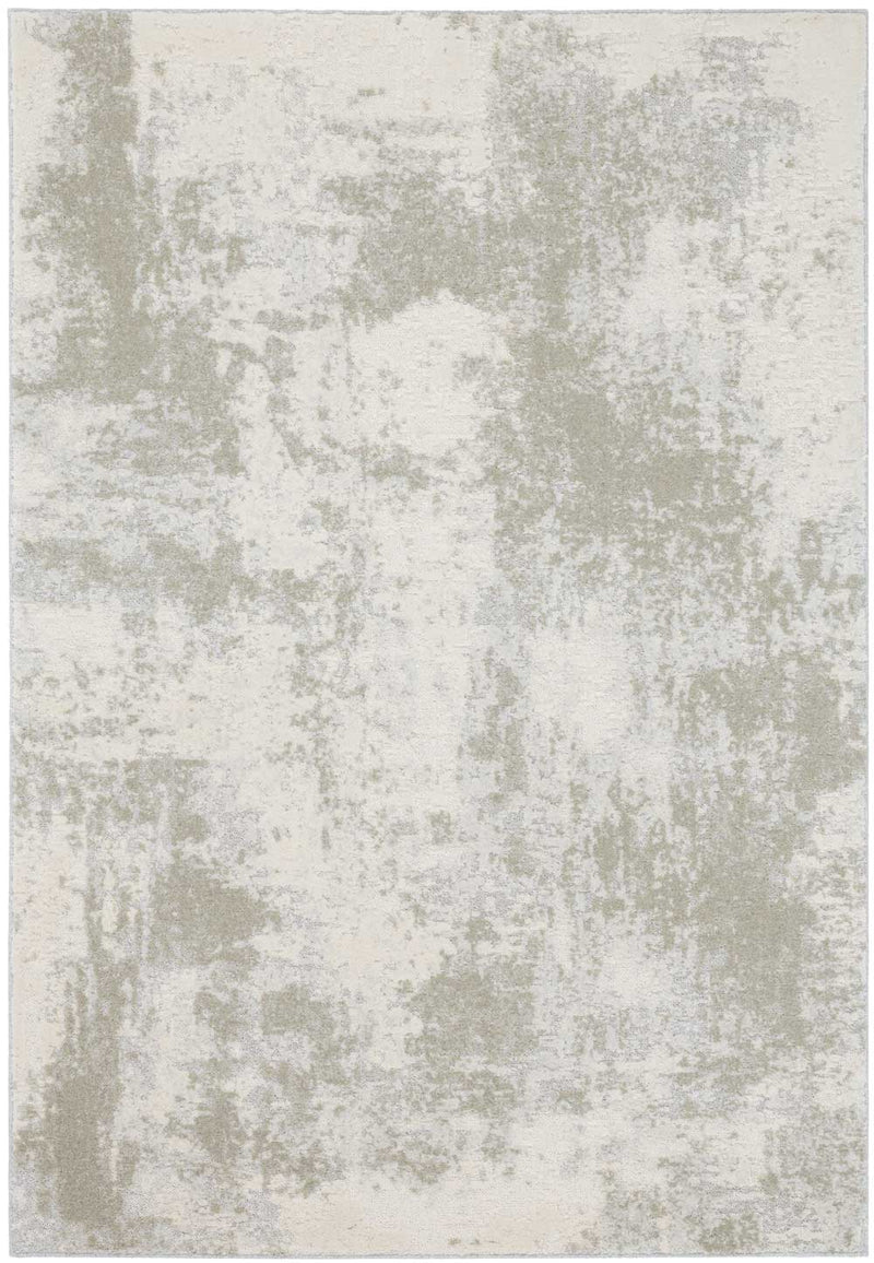 Malmo Distressed Plain Grey Rug