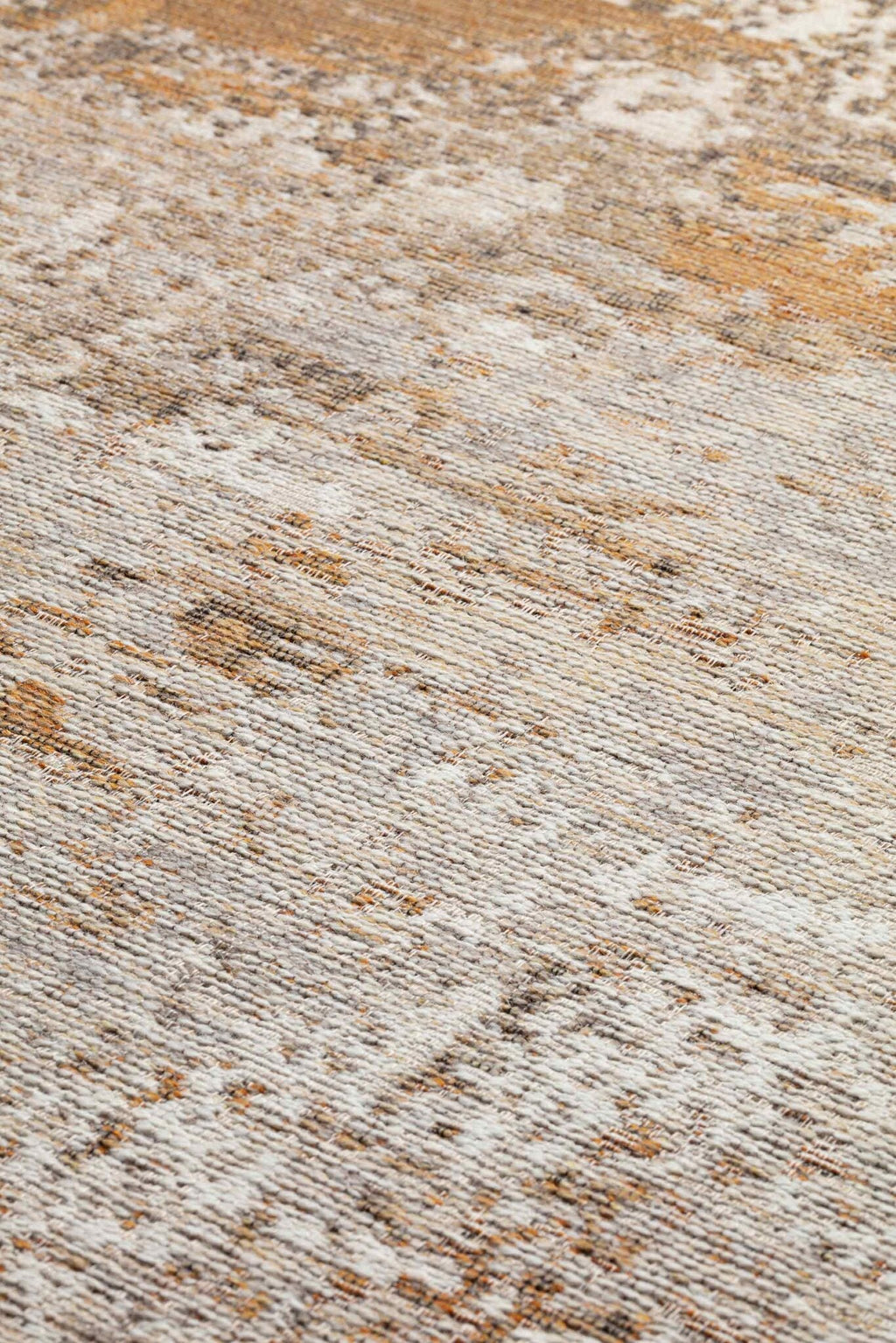 Ziba Distressed Abstract Grey Rug