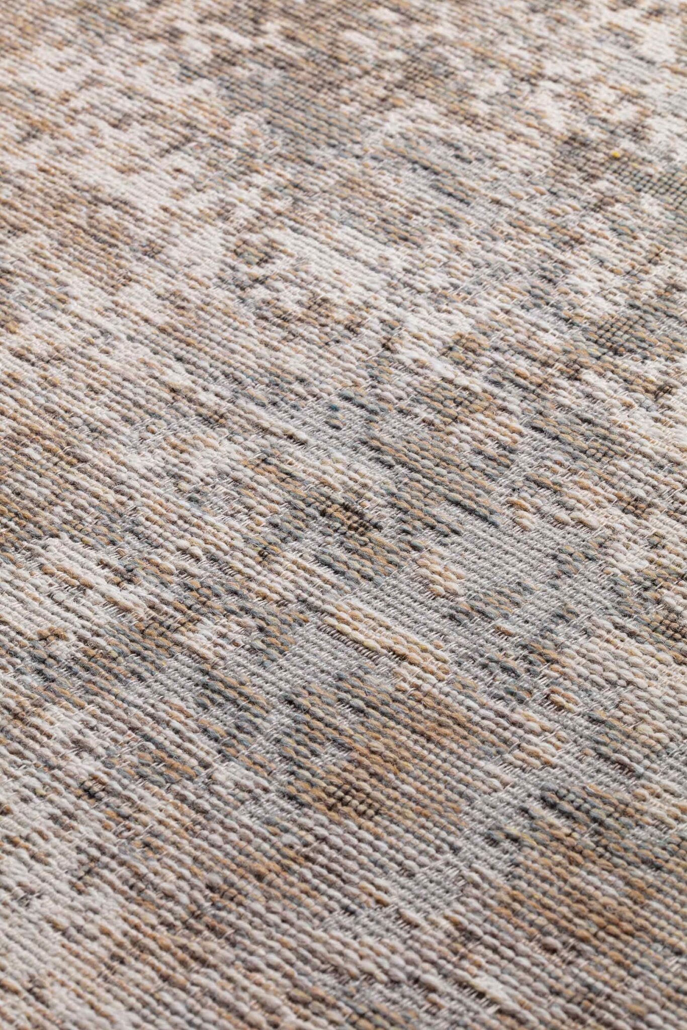 Ziba Distressed Abstract Pink Rug