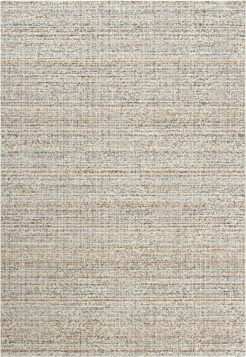 Paprika Heathered Plain Cream Rug