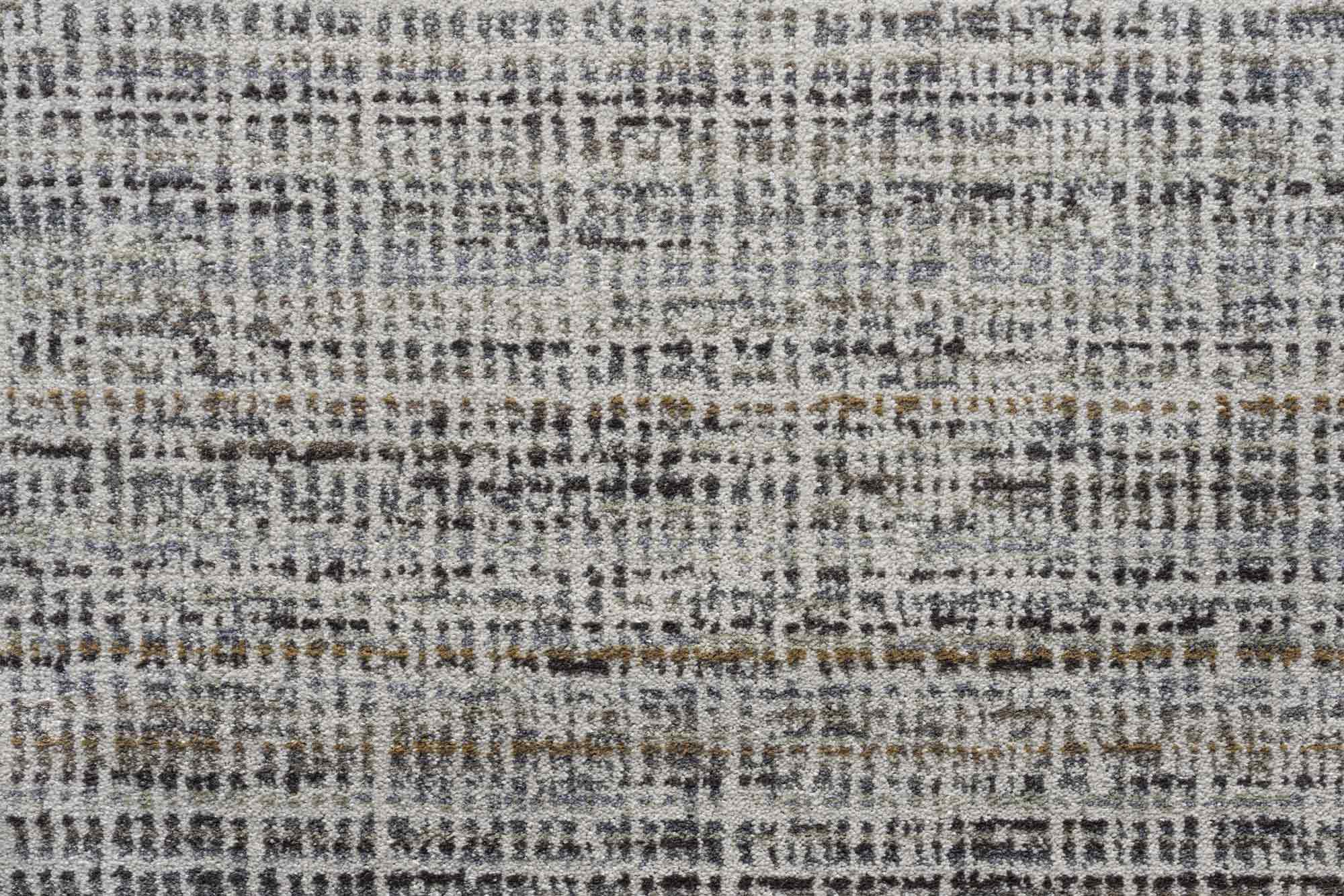 Paprika Heathered Plain Cream Rug