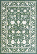 Paprika Faded Floral Charcoal Rug