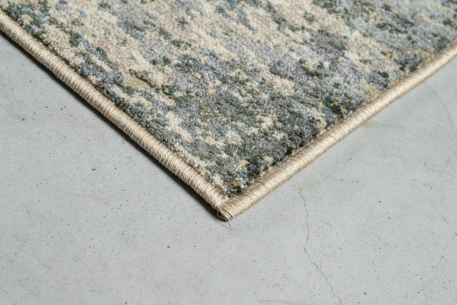 Paprika Rust Abstract Grey Rug