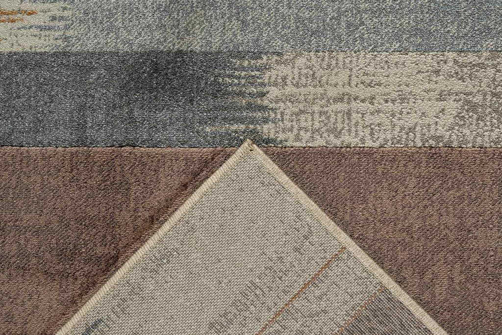 Paprika Ikat Stripe Multi Rug