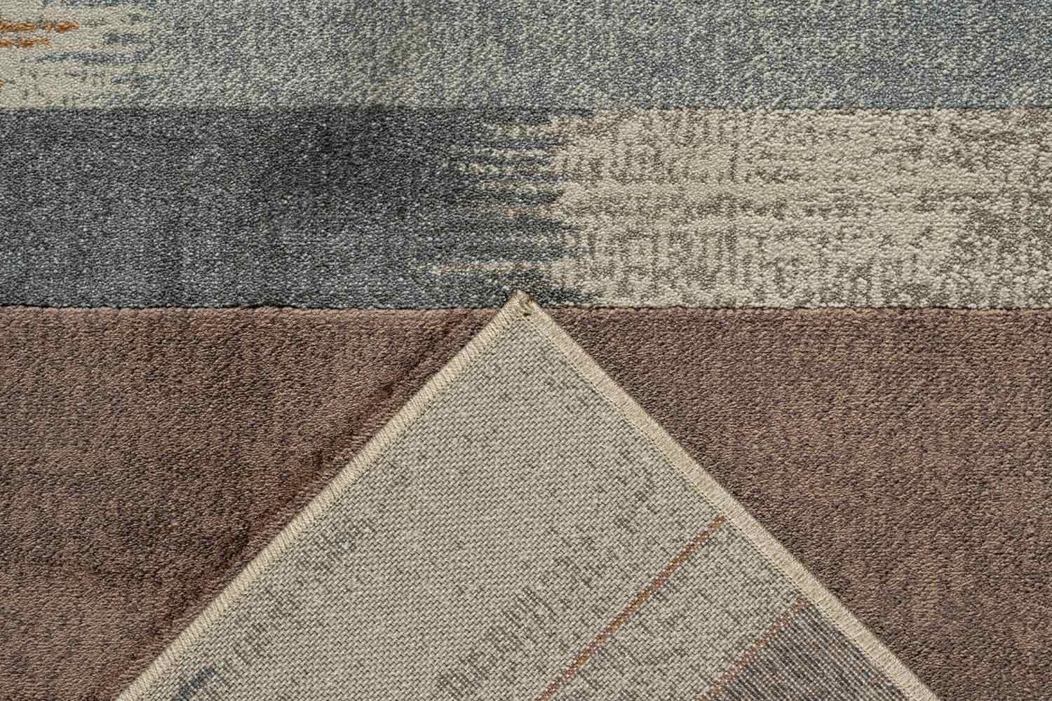 Paprika Ikat Stripe Multi Rug