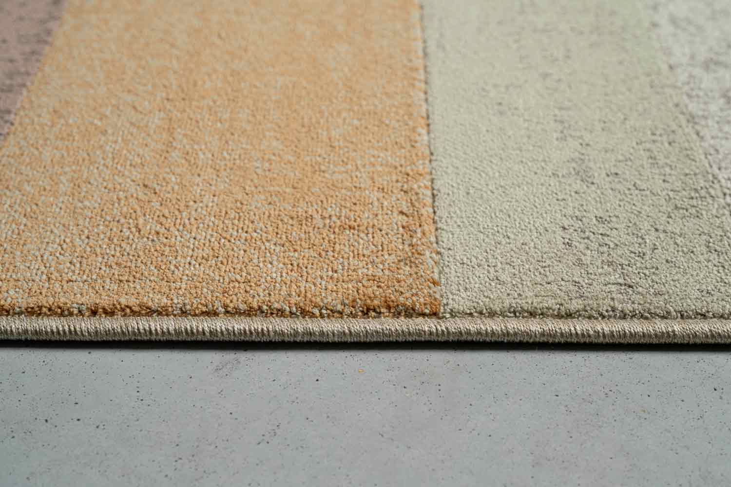 Paprika Ikat Stripe Multi Rug