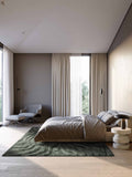 Cleo Topography Green Rug