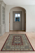 Da Vinci Kazak Tribal Red Rug
