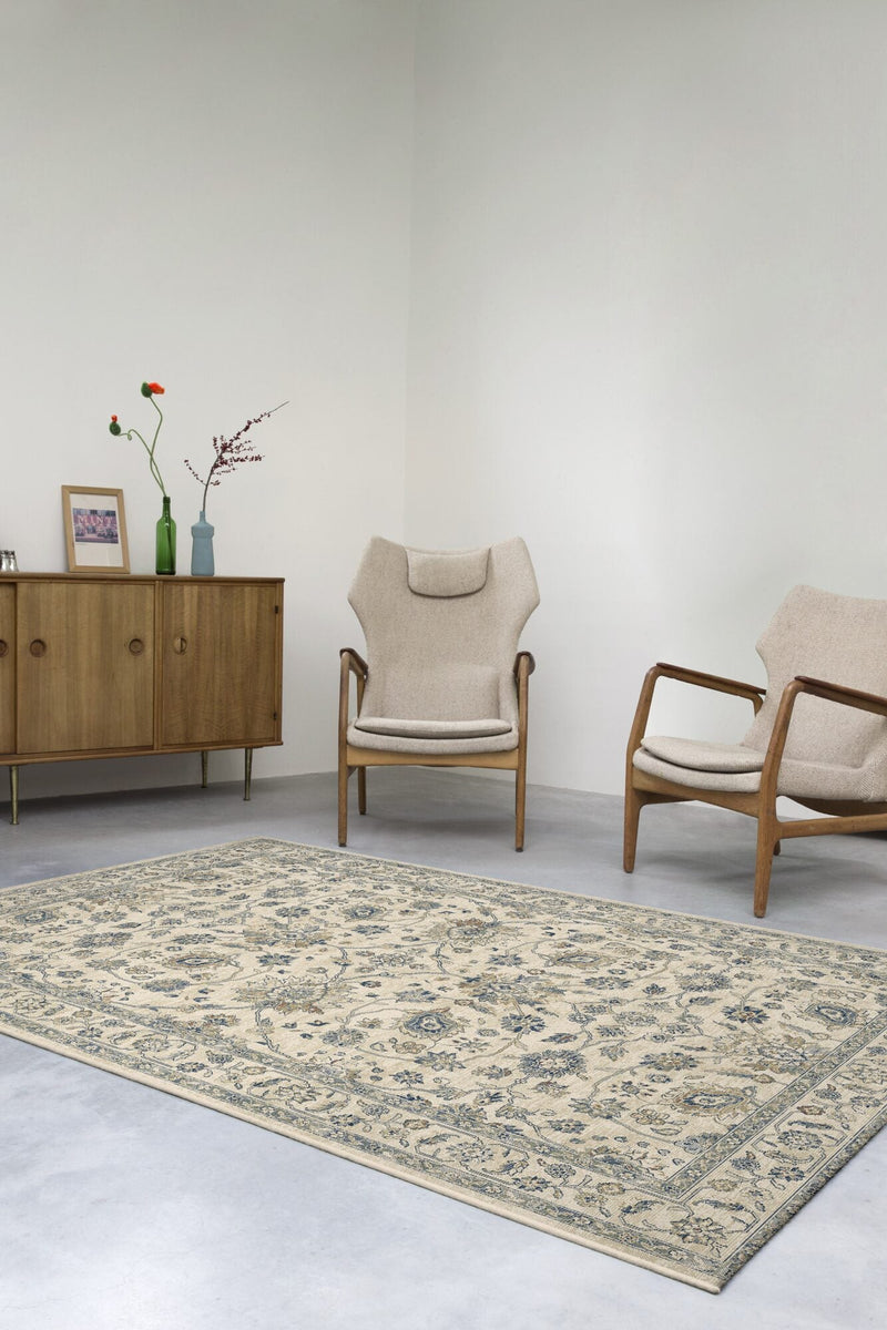 Da Vinci Isfahan Floral Blue Rug