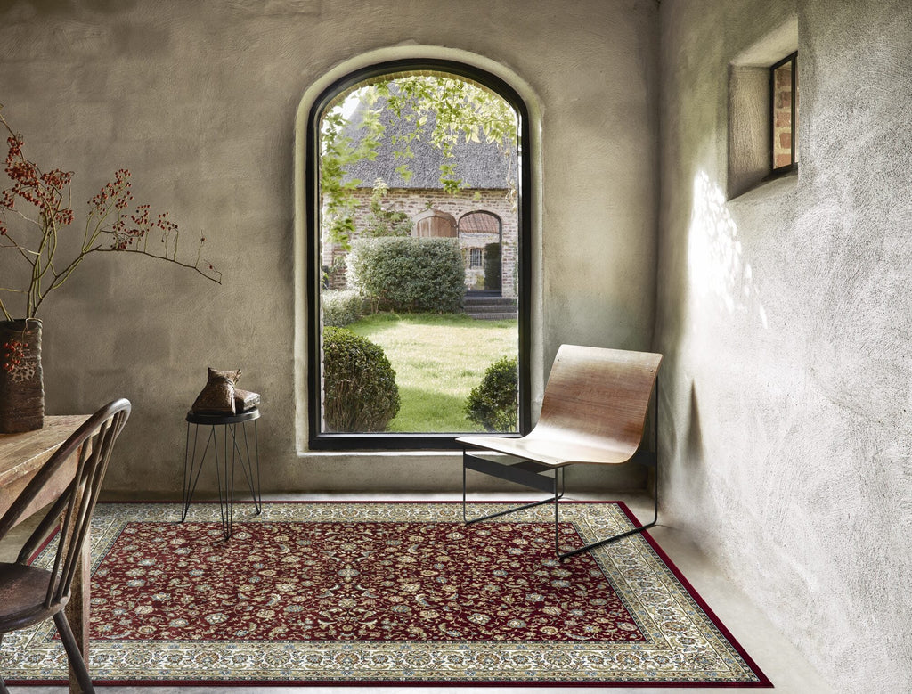 Da Vinci Classic Kashan Red Rug