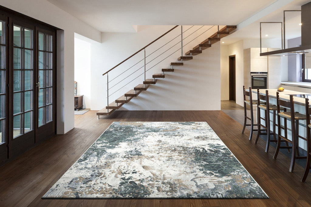 Galleria Eroded Stone Grey Rug