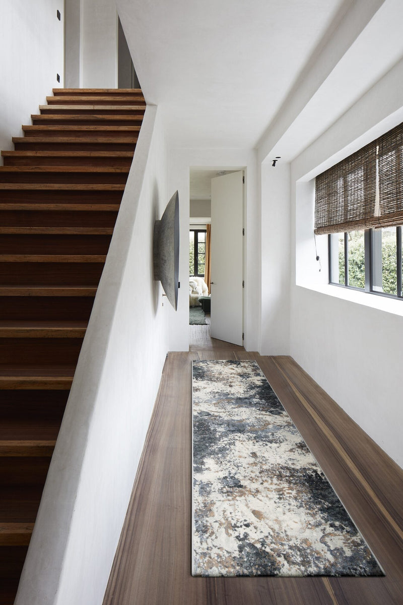 Galleria Eroded Stone Grey Rug