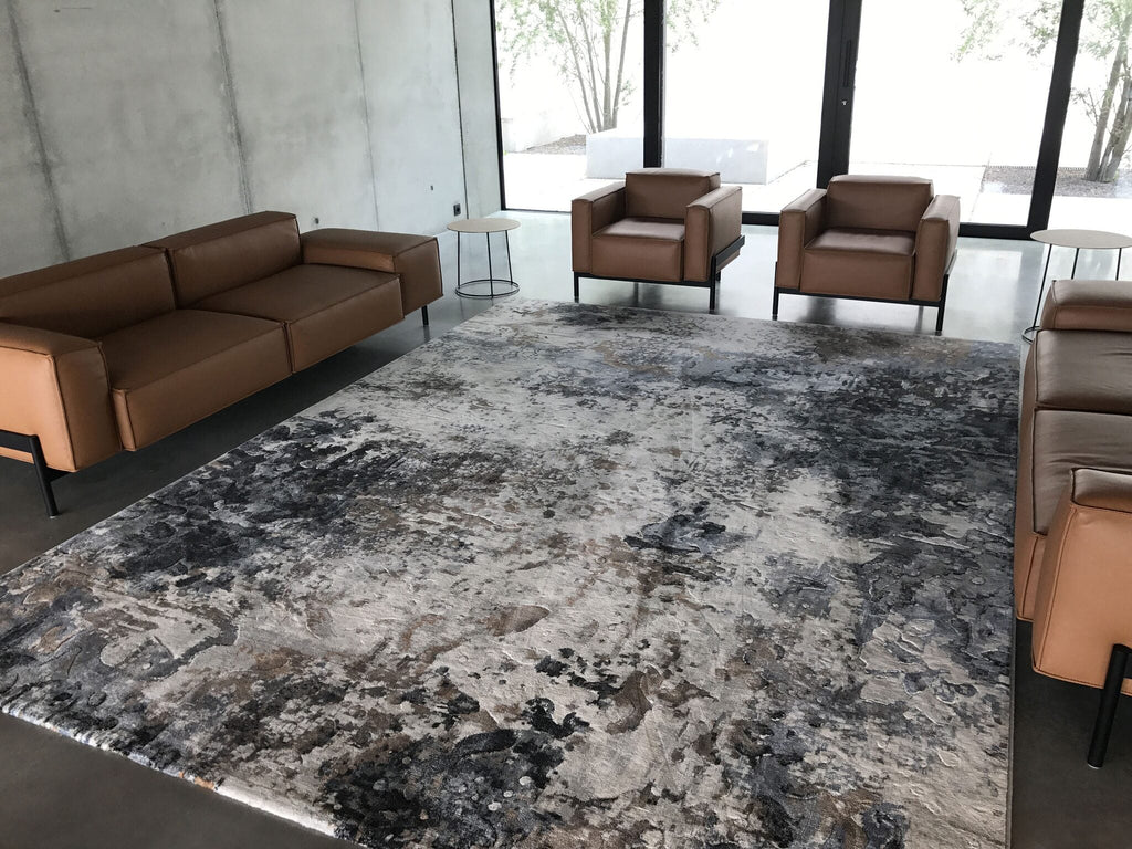 Galleria Eroded Stone Grey Rug