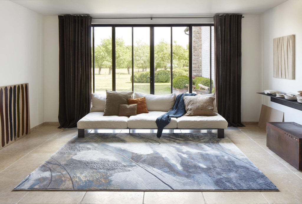 Galleria Liquid Marble Slate Rug
