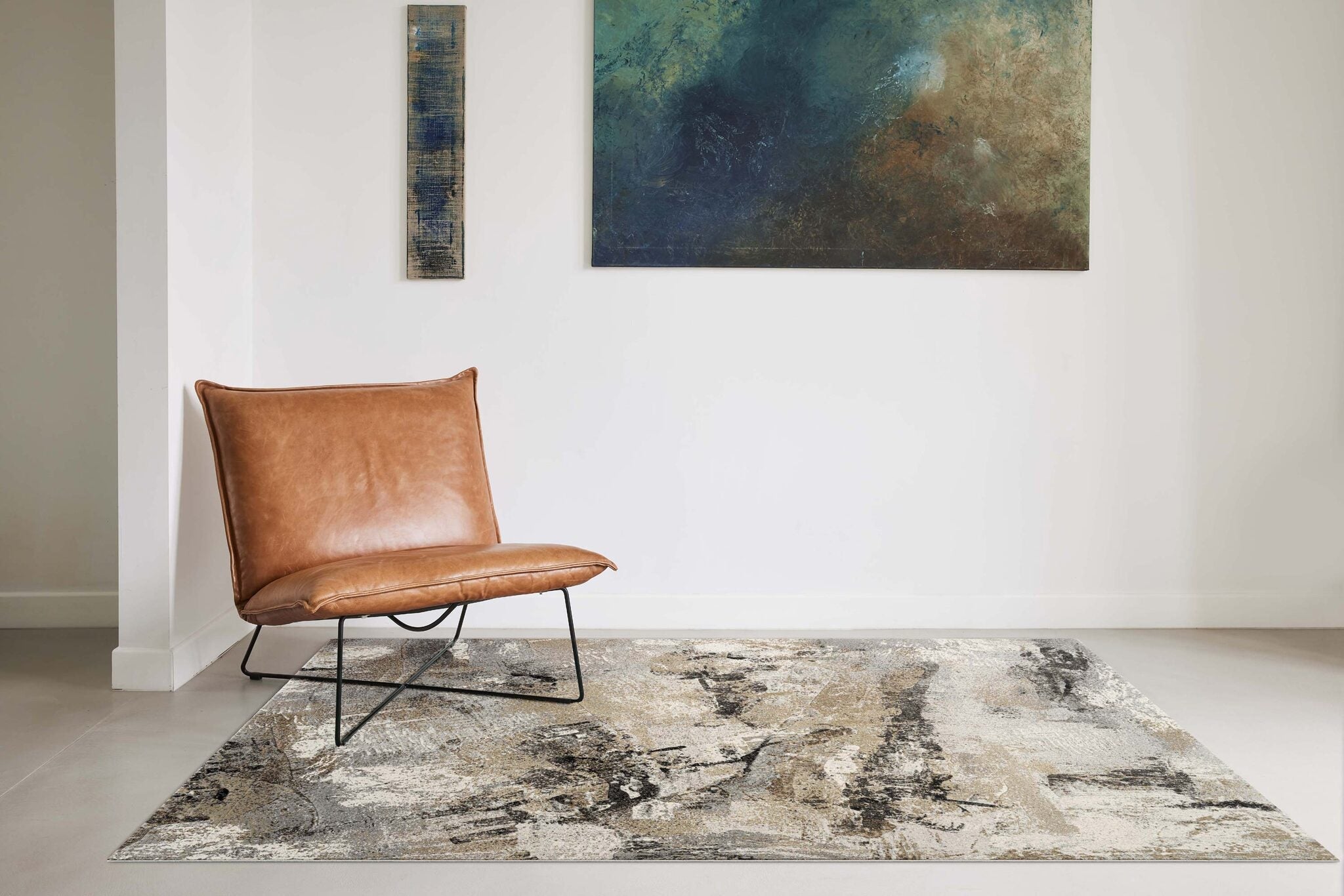 Galleria Scumble Abstract Naturals Rug