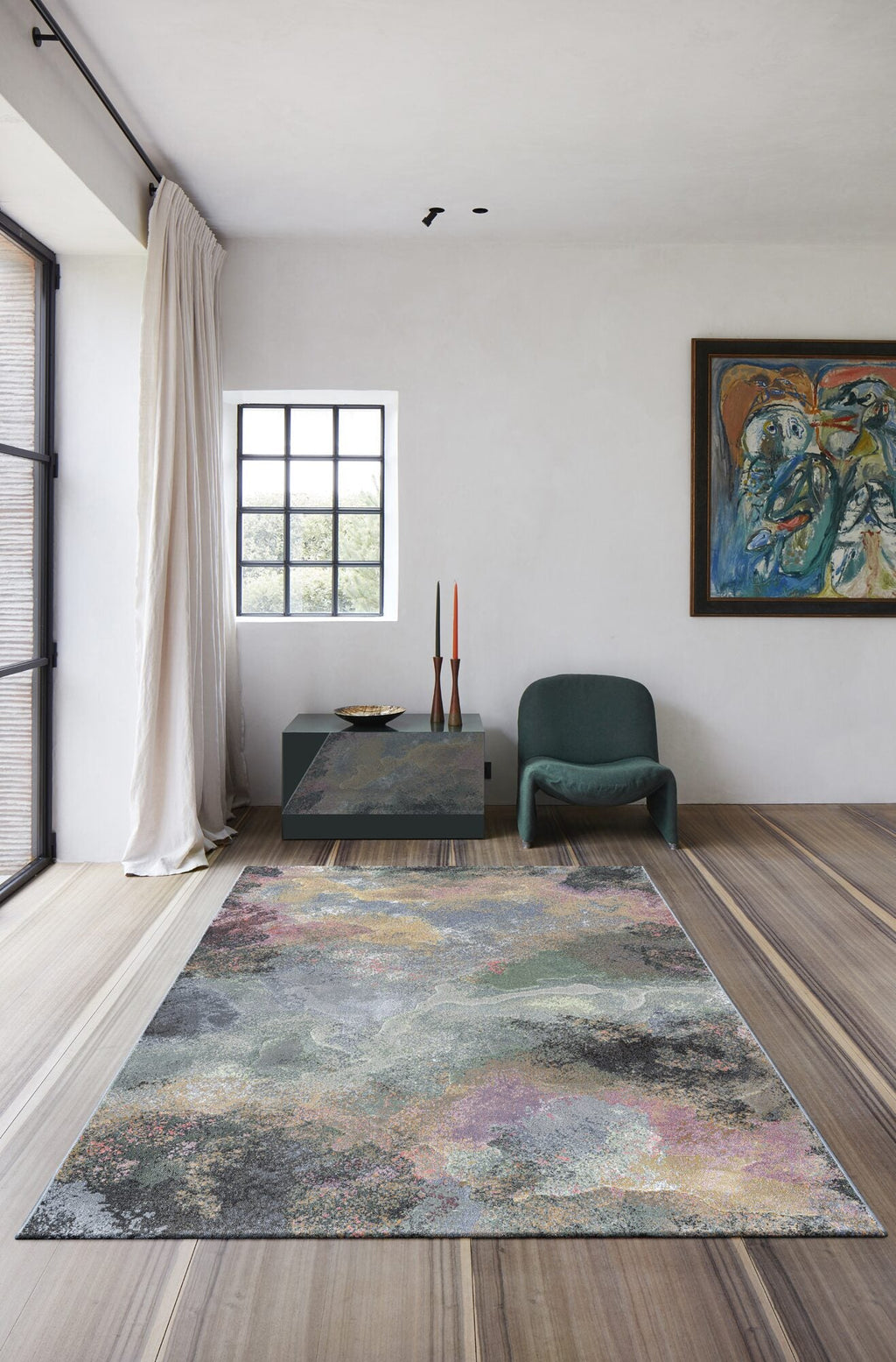 Galleria Watercolour Cloud Blue Rug