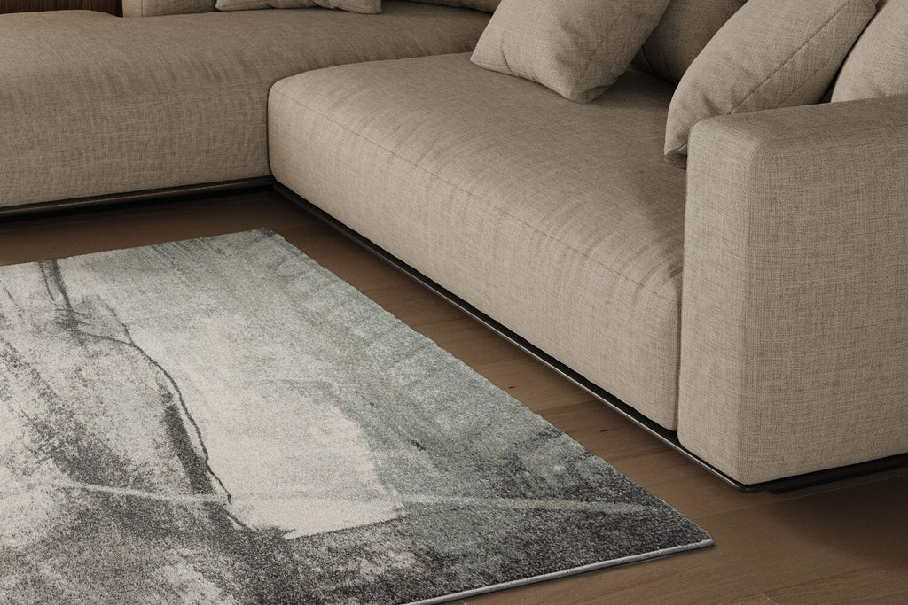 Liberty Painted Abstract Natural Rug