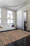 Mehari Heathered Plain Terracotta Rug