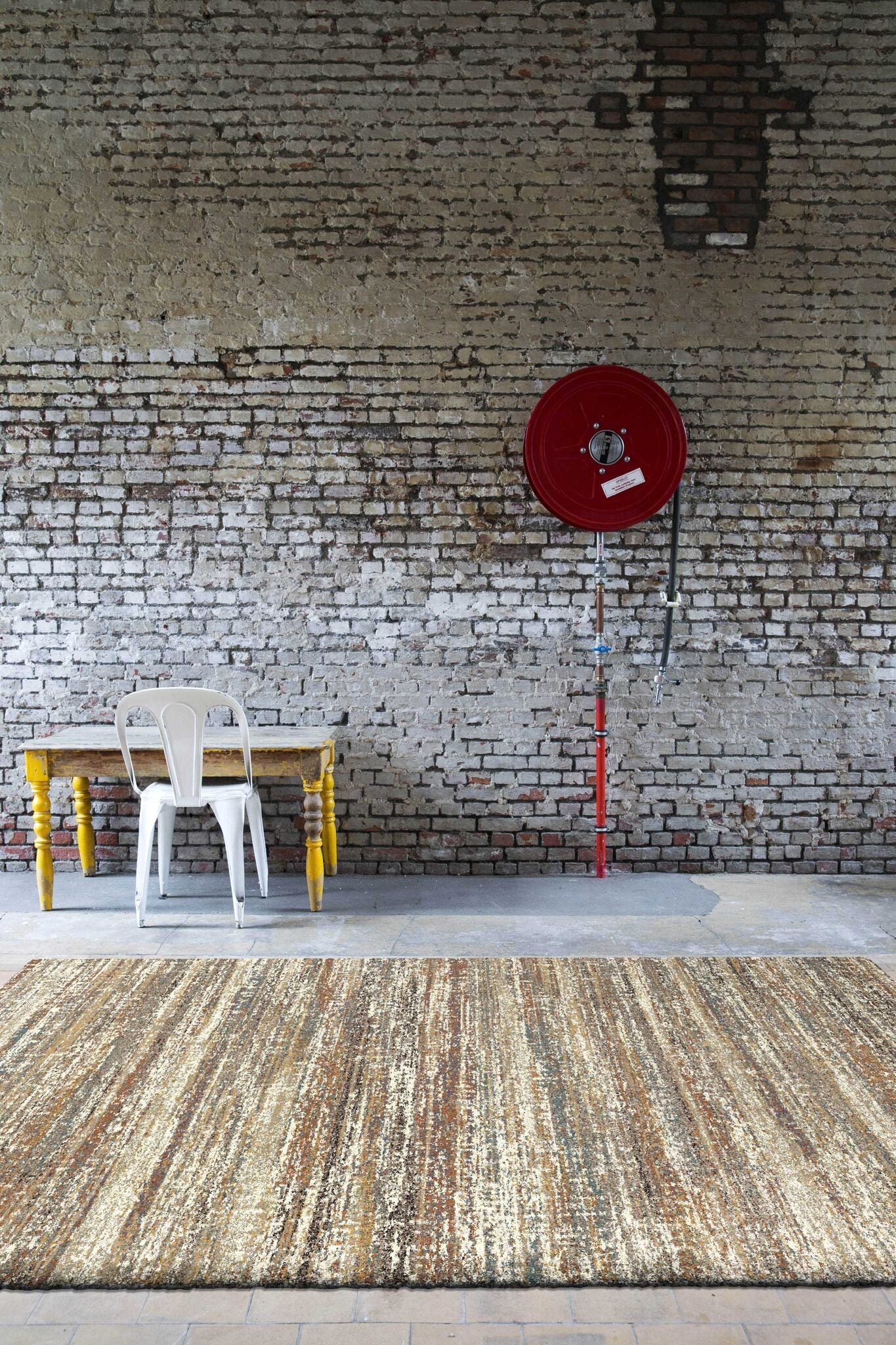 Mehari Horizon Stripe Mustard Rug
