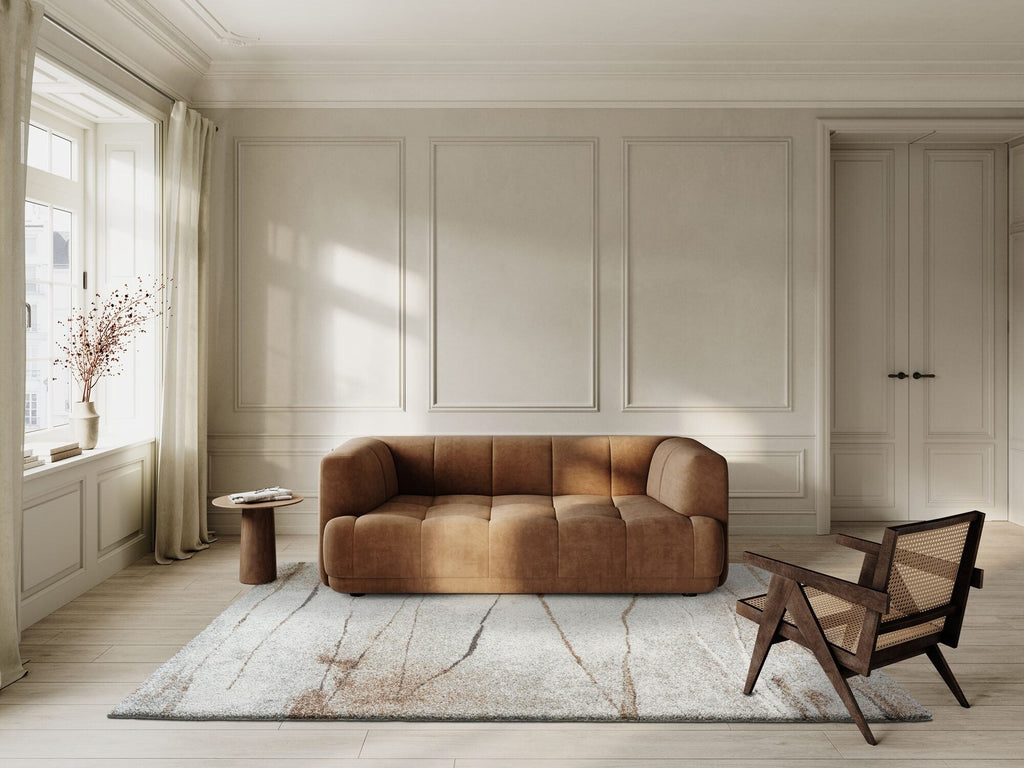 Mehari Marble Crack Rust Rug
