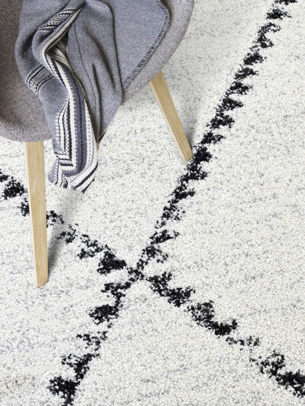 Mehari Berber Diamond Cream Rug