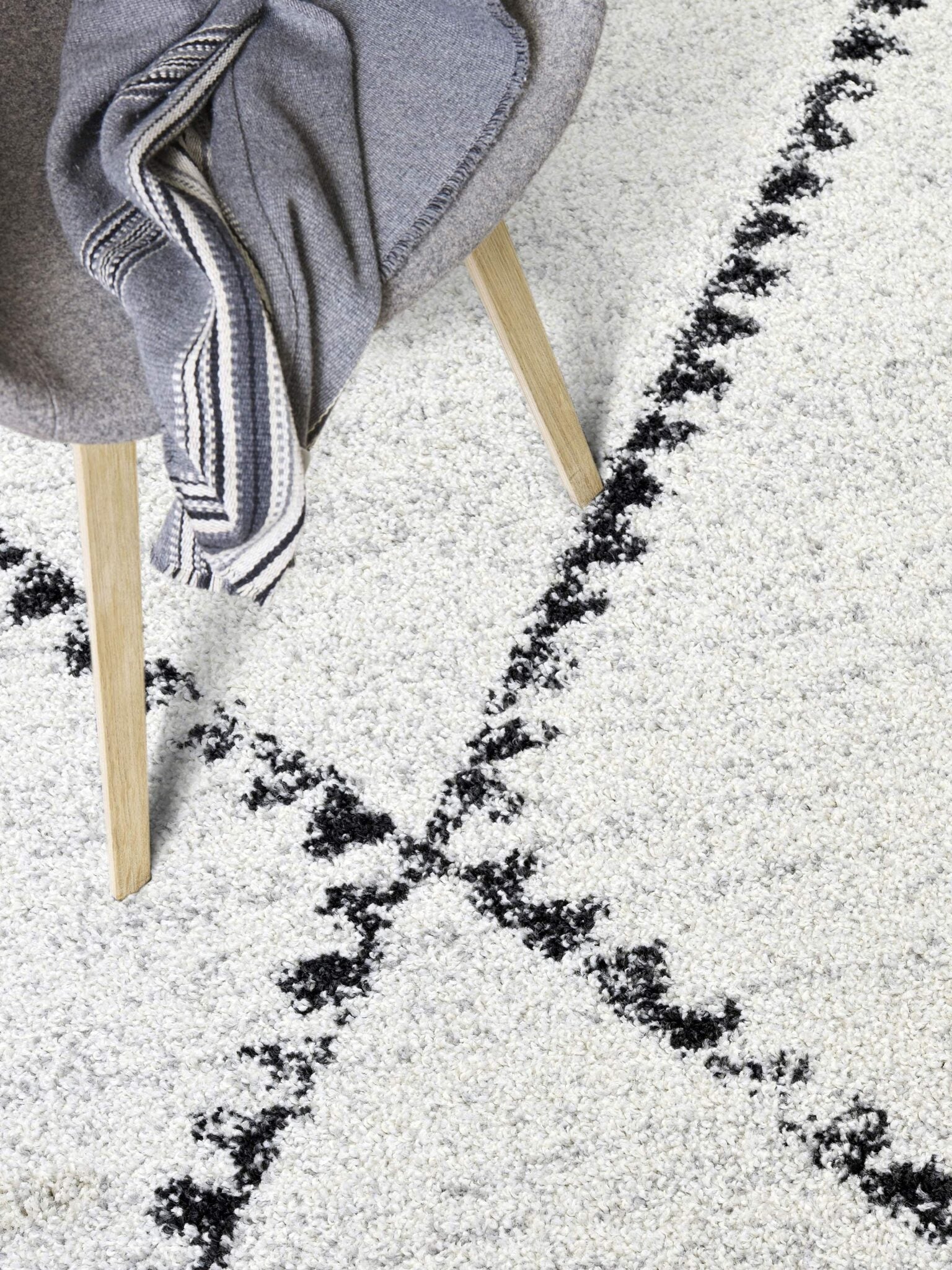 Mehari Berber Diamond Cream Rug