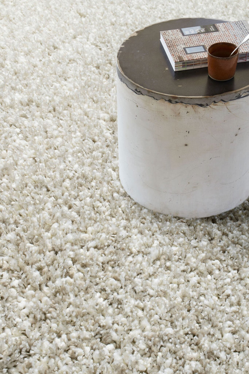 Twilight Shaggy Plain Grey Rug