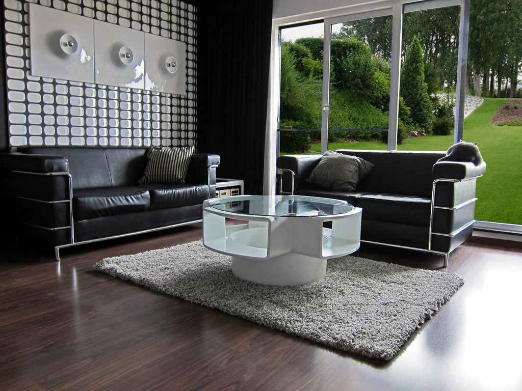 Twilight Shaggy Plain Charcoal Rug