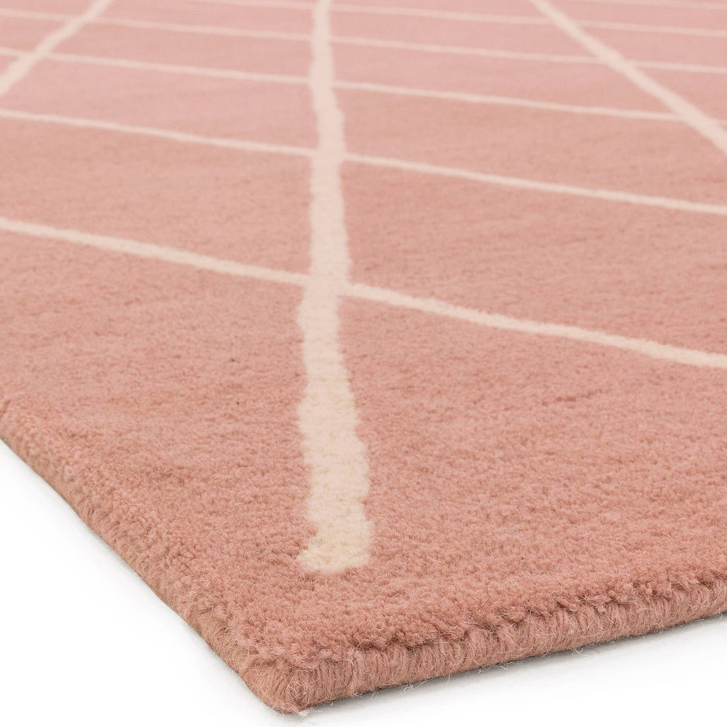 Albany Diamond Pink Rug