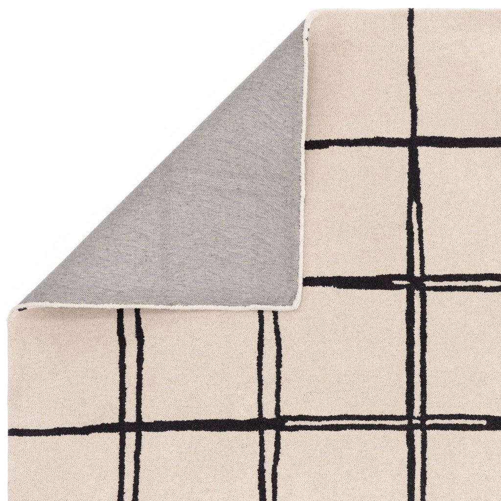 Albany Grid Monochrome Rug